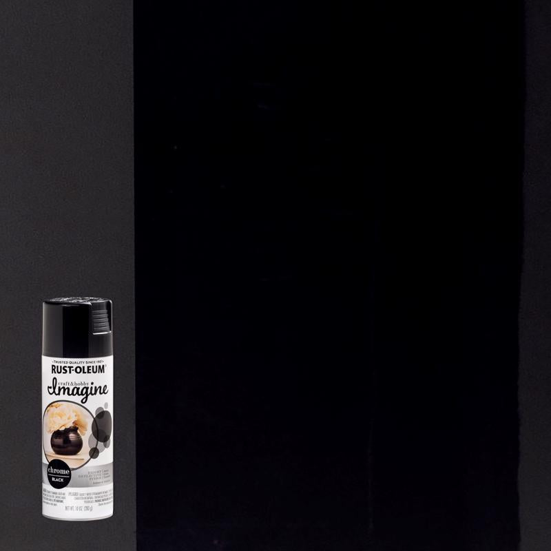 SPRYPAINT CHRM BLK 10OZ