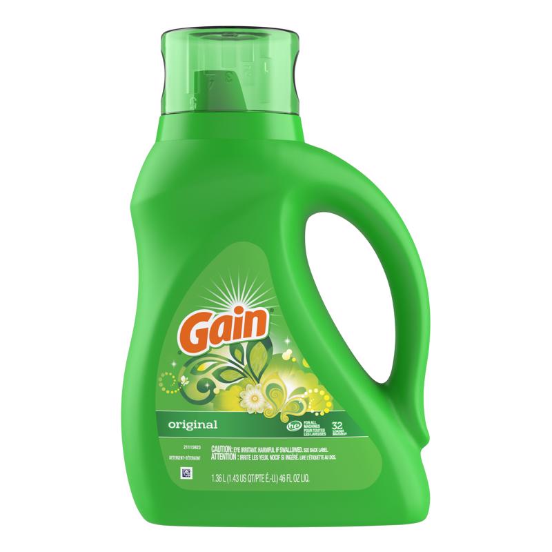 GAIN LAUND DET LIQ 46OZ