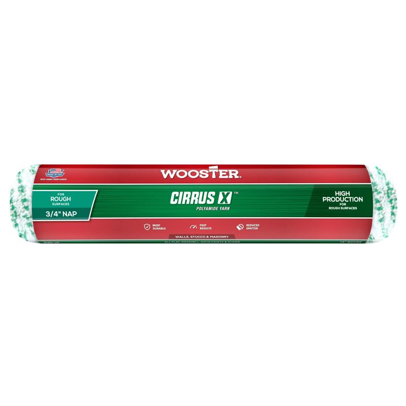 ROLR COVR GRN/WHT 14"W