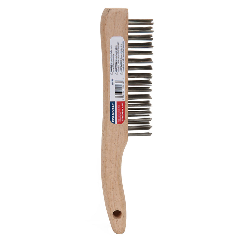 WARNER SS WIRE BRUSH 10"
