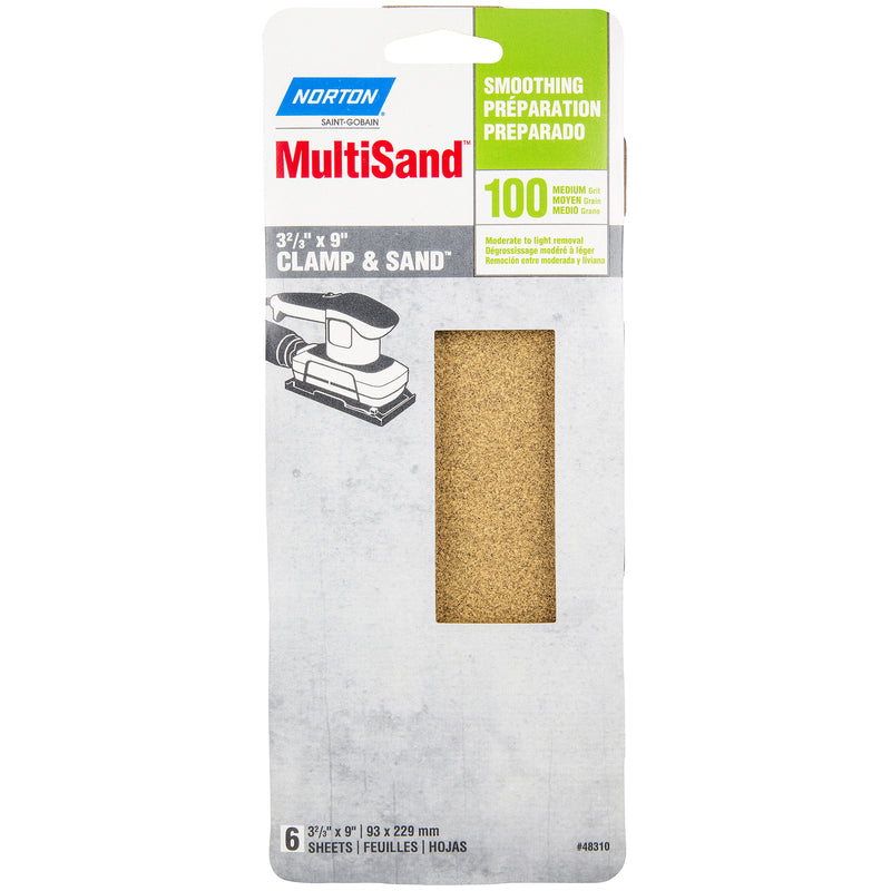 SANDING SHEET MEDIM 100G