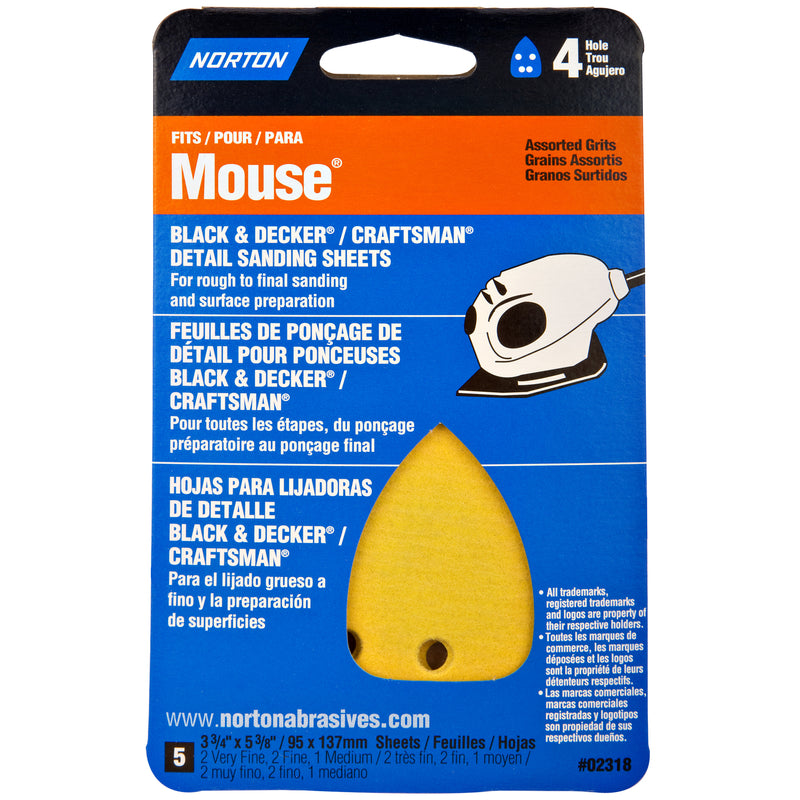SANDPAPER 5-3/8X3-3/4"