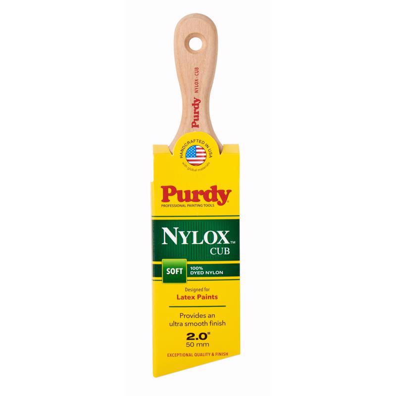 PAIN BRUSH NYLOX STF  2"