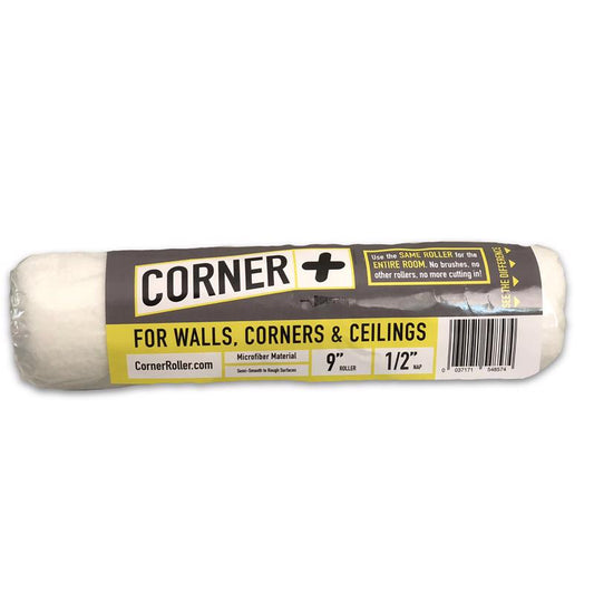 CRNR/RLLR CVR WHT 9X1/2"