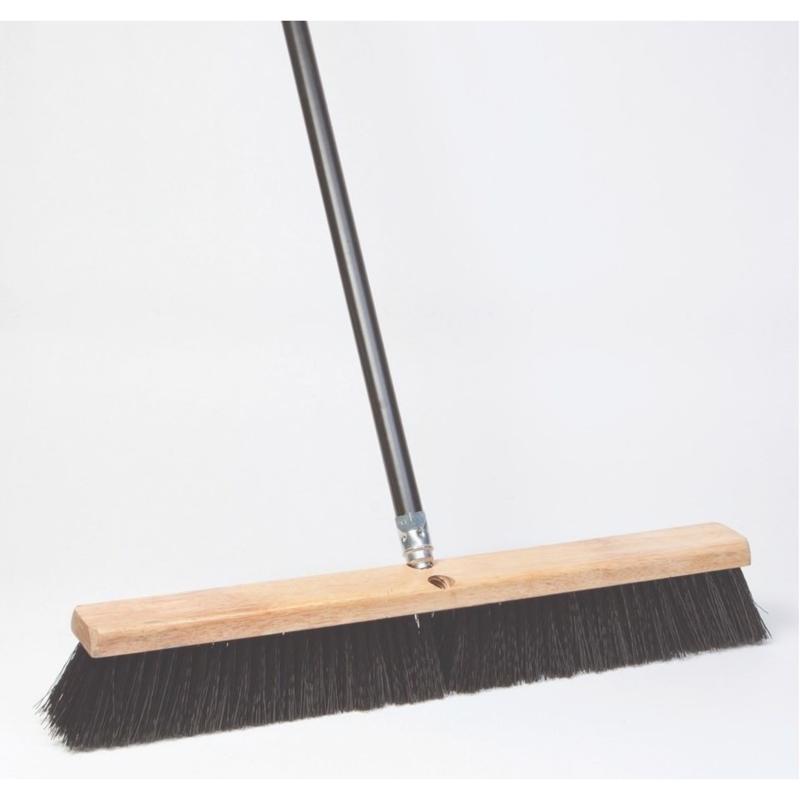 BROOM 24" POLY BRISTLE