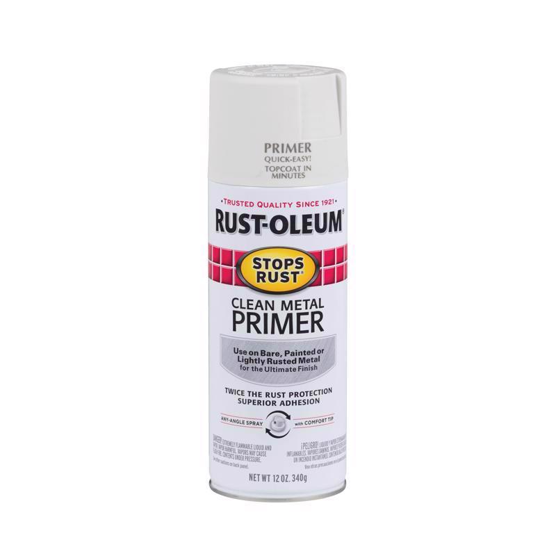 CLN METAL PRIMR WHT 12OZ