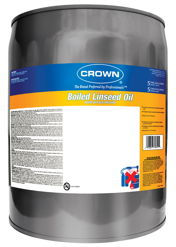 BOILED LINSEED OIL 5 GAL