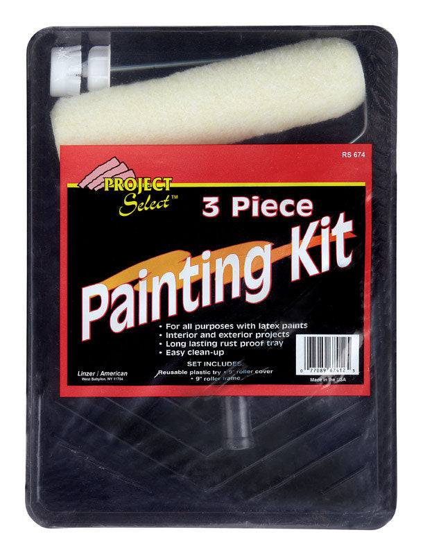 ROLLER SET9"3PC LINZER