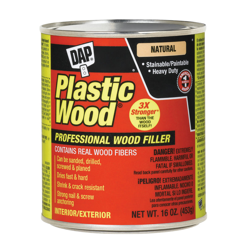 PLASTIC WOOD FILLER 16OZ