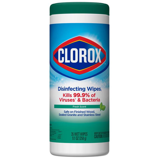 CLOROX DISNFCT WPS 35PK