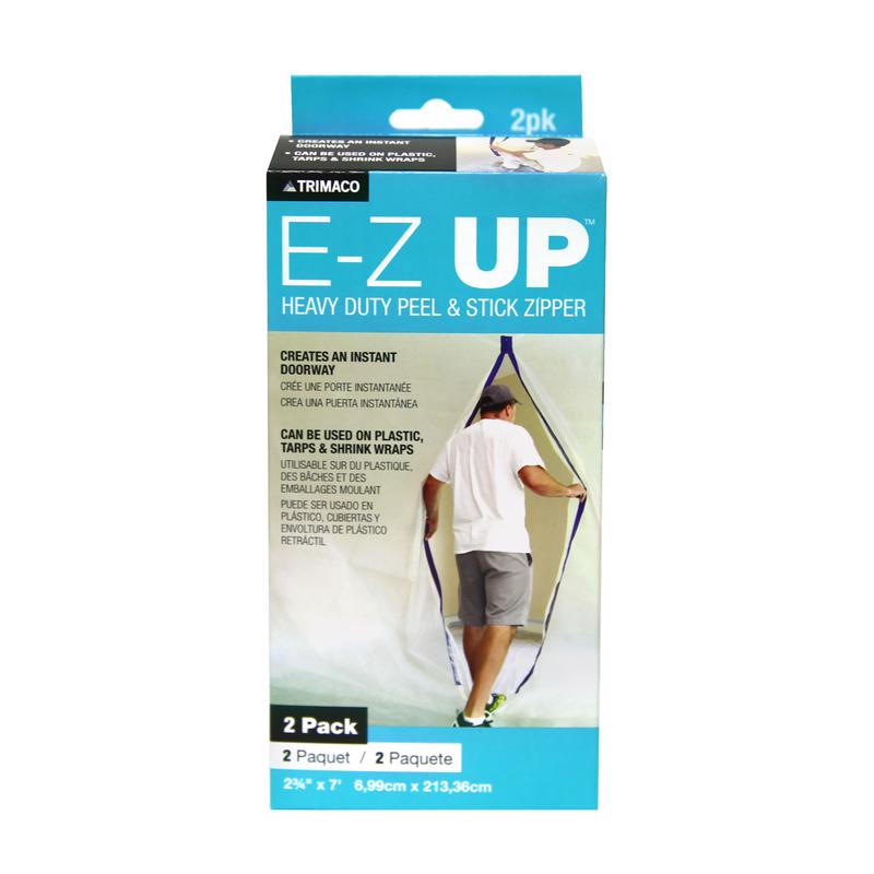 ADHSIVE ZIPPER 7' 2PK DS
