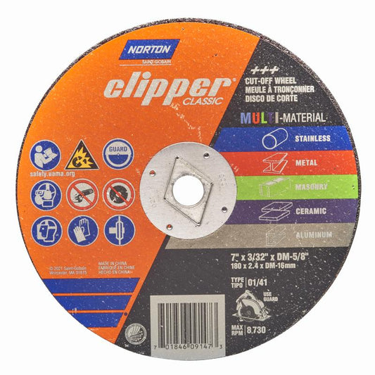 CUT-OFF WHEEL 5/8"X7"