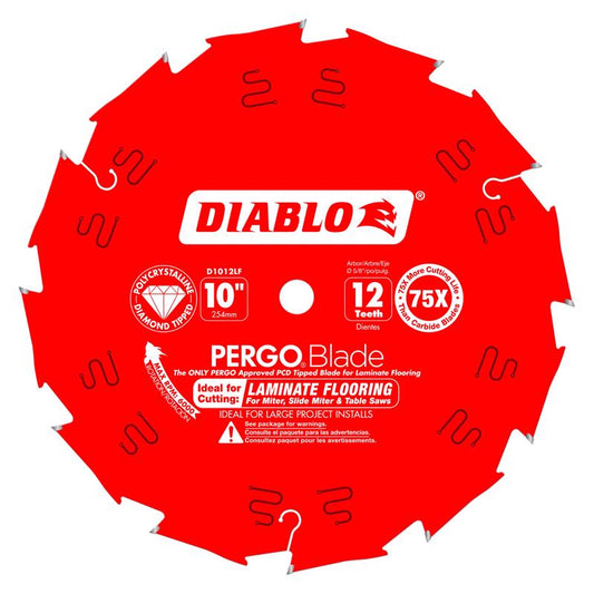CIRCLR SAW BLADE PCD 10"