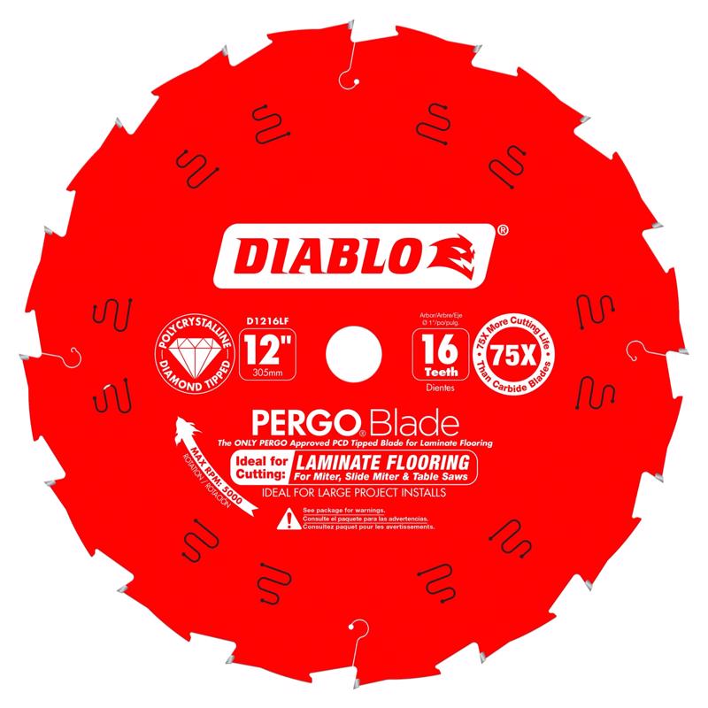 CIRCLR SAW BLADE PCD 12"
