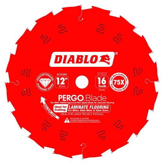 CIRCLR SAW BLADE PCD 12"