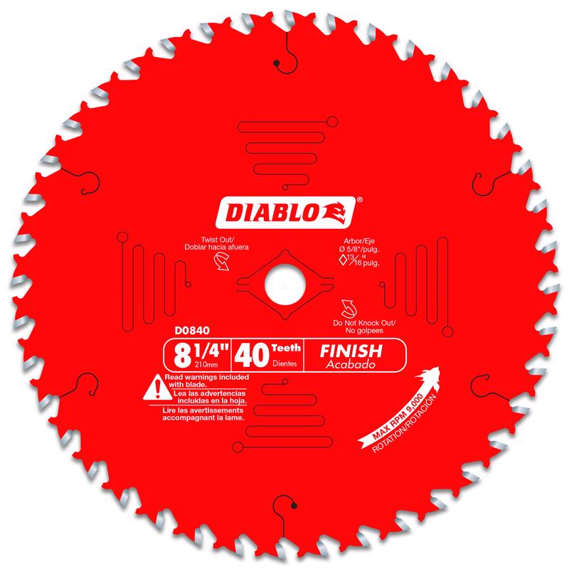 DIAB SAW BLD 8-1/4"X40T
