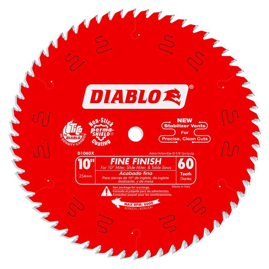 DIAB SAW BLD 10"X60T