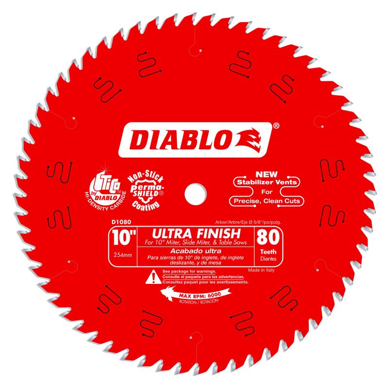 DIAB SAW BLD 10"X80T