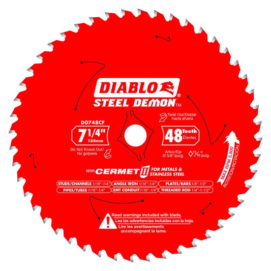 DIAB SAW BLD 7-1/4"X48T