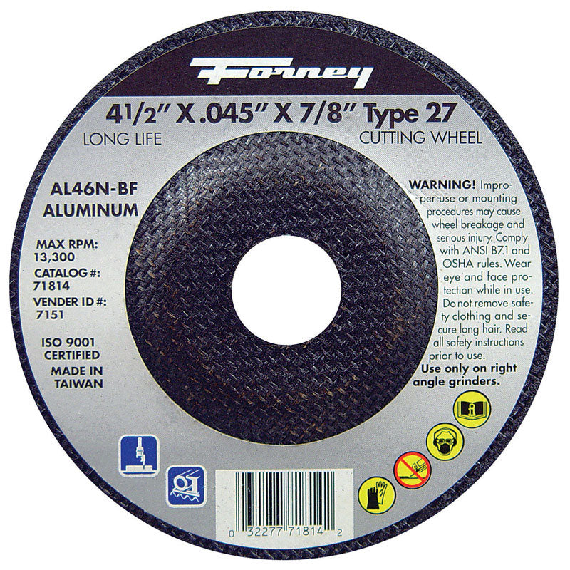CUTOFF WHL 4.5"X.045 ALU
