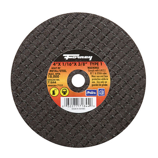 CUT-OFF WHEEL 4X1/16X3/8