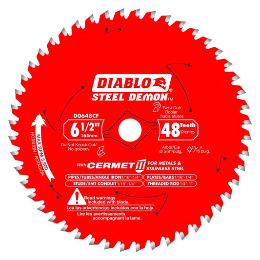 DIAB SAW BLD 6-1/2"X48T
