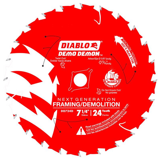 DIAB DD 7-1/4"X24T BULK