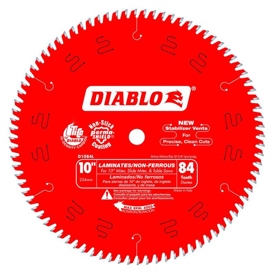 DIAB SAW BLD 10"X84T