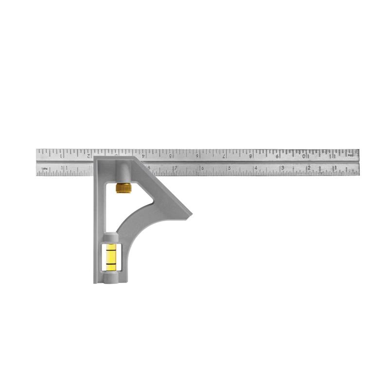 COMBINATION SQUARE12"GRY