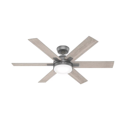 CEILNG FAN MAT SLV 52"
