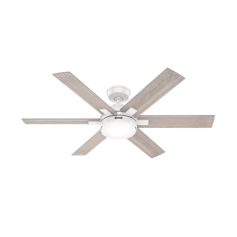CLNG FAN LGT GRY OAK 52"