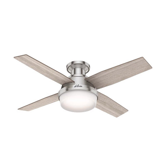 CELING FAN BRSH NCKL 44"