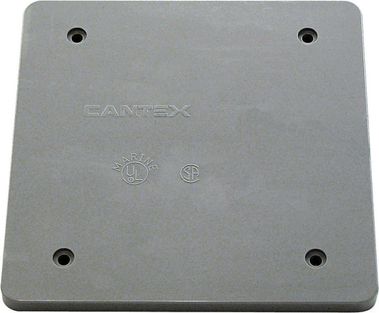 COVER BLANK PVC 2GANG