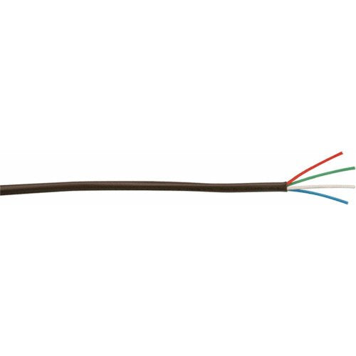 Coleman Cable 55304-04-07 18/4 Vinyl Thermostat Wire, 250-Feet, Brown