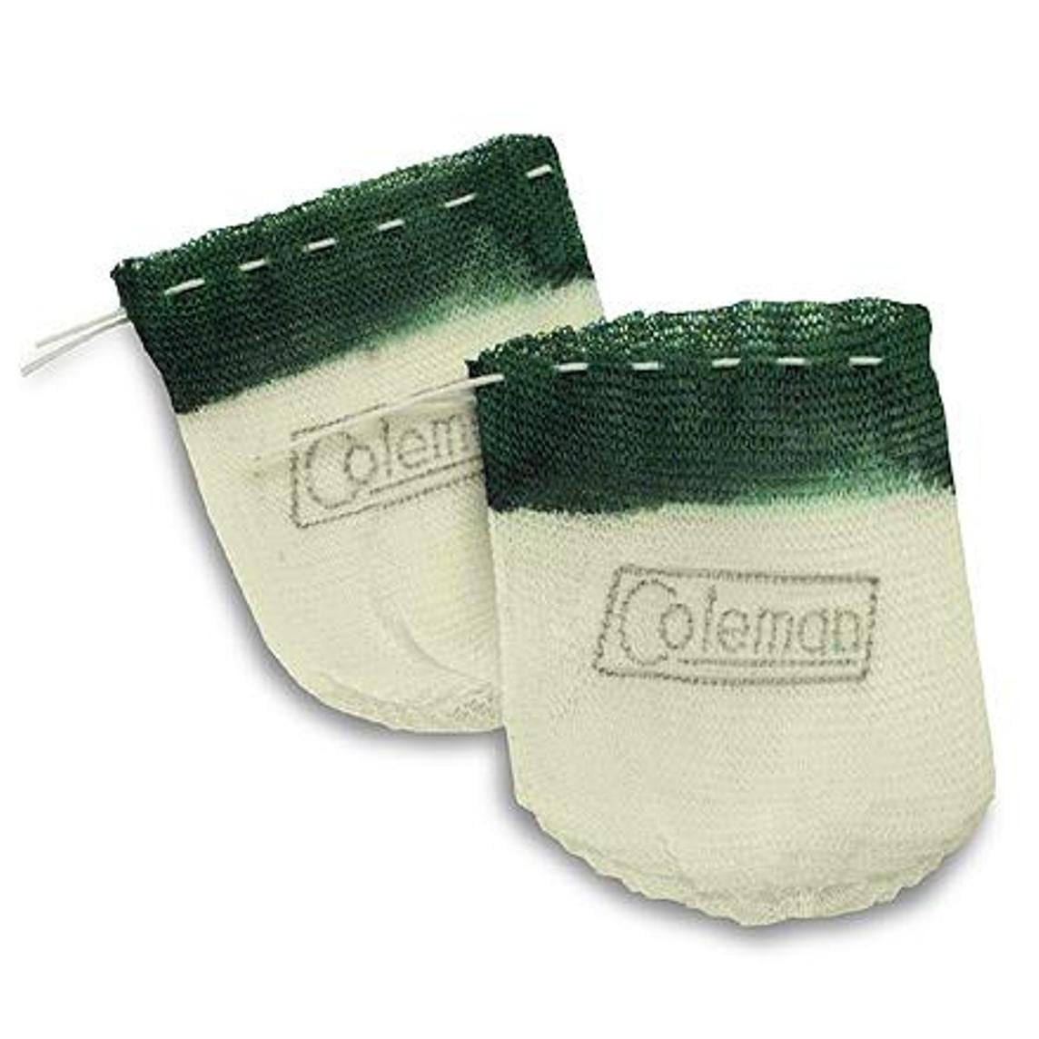 Coleman String Tie Lantern Mantles, 2-Pack of Model #21 Mantles for Coleman Fueled Lanterns, Change Mantles Easily with String Attachment