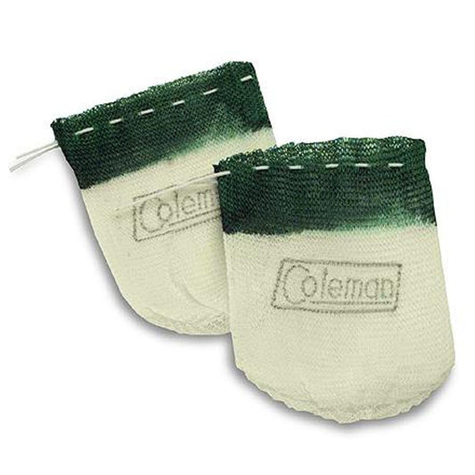 Coleman String Tie Lantern Mantles, 2-Pack of Model #21 Mantles for Coleman Fueled Lanterns, Change Mantles Easily with String Attachment