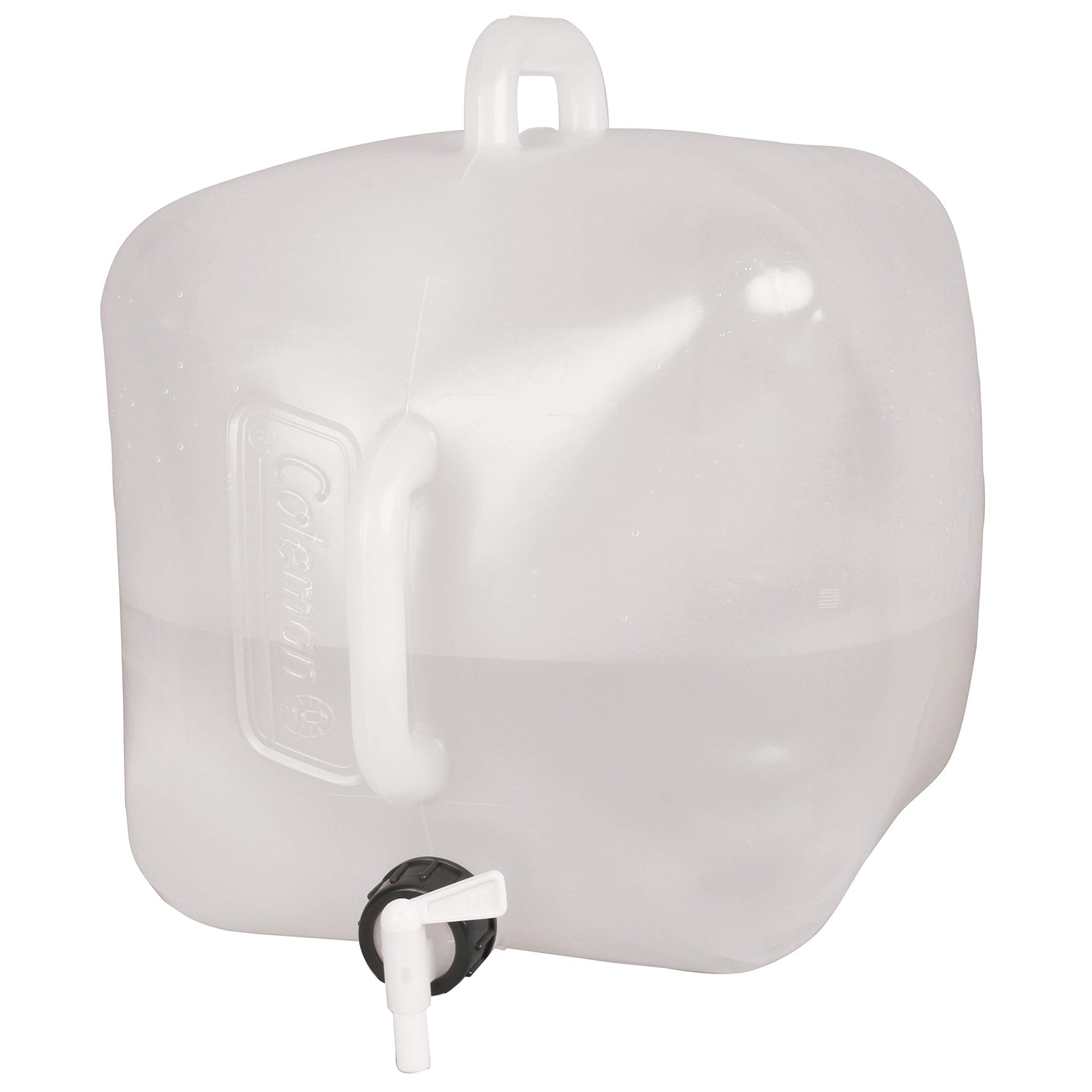 Coleman 5-Gallon Water Container with Spigot & Carry Handle, Water Carrier for Camping, Tailgating, Parties, Emergencies, & More